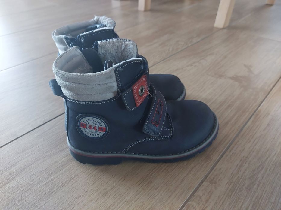Buty trzewiki zimowe Lasocki dla chłopca 27