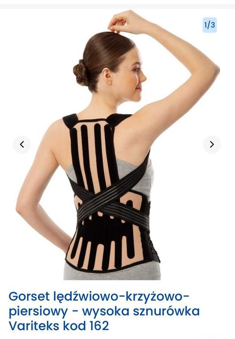 Gorset medyczny wysoki rozm. L