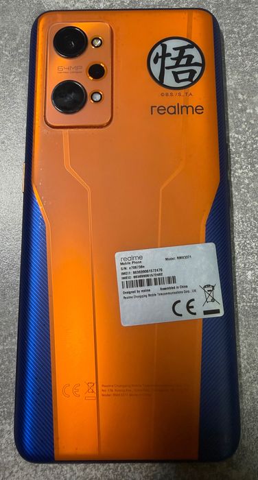 Смартфон Realme GT Neo 3T 8/256,    Лімітоване видання Dragon Ball Z Edition!