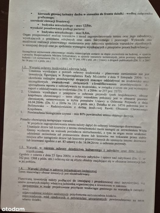 Piękna działka budowlana w Grabinie Radziwiłłowskiej - Więcej