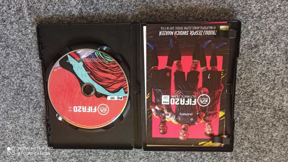 FIFA 20 PC PL komplet 5płyt stan idealny