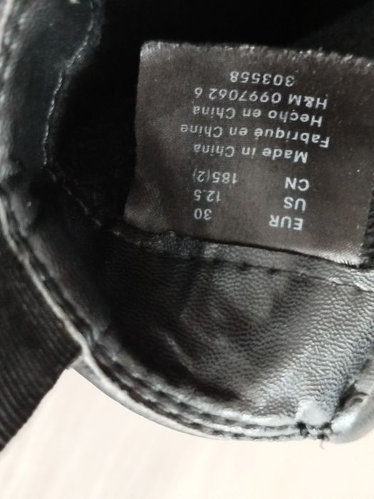 Botki , kozaczki na zamek H&M r. 30