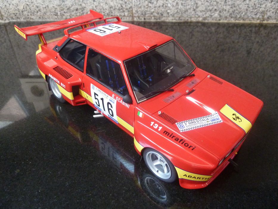 1:18 Laudoracing, Fiat Abarth 031, Giro d'Italia, AutoArt Minichamps