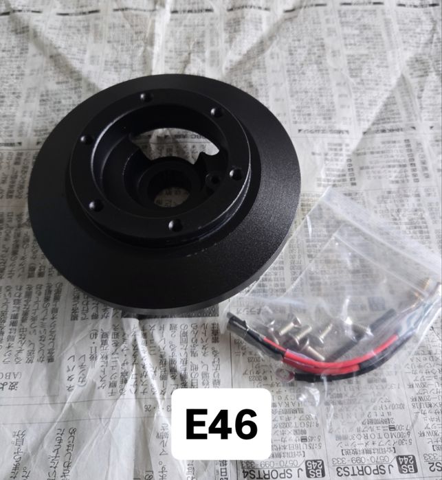 Переходник на руль спортивный проставка BMW E30 Е36 Е46 тонкий