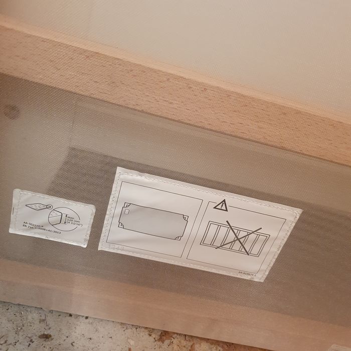 Berço branco para bebé