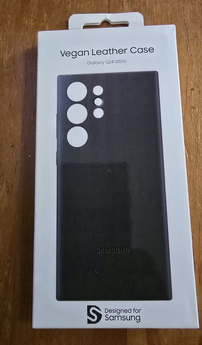 Capa Vegan Samsung S24 ultra (novo)