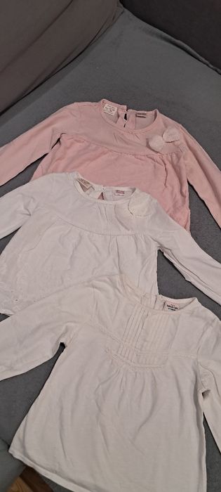 Paczka ubranek dla dziewczynki rozmiar 86