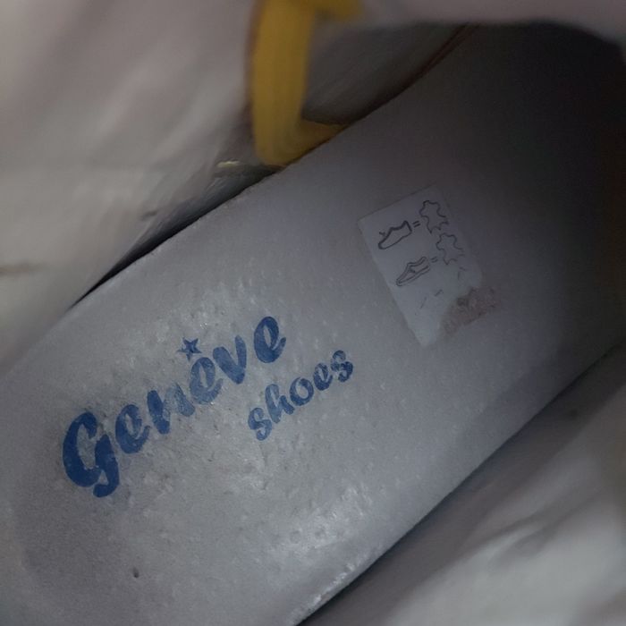 Geneve shoes botki żółte rozmiar 39