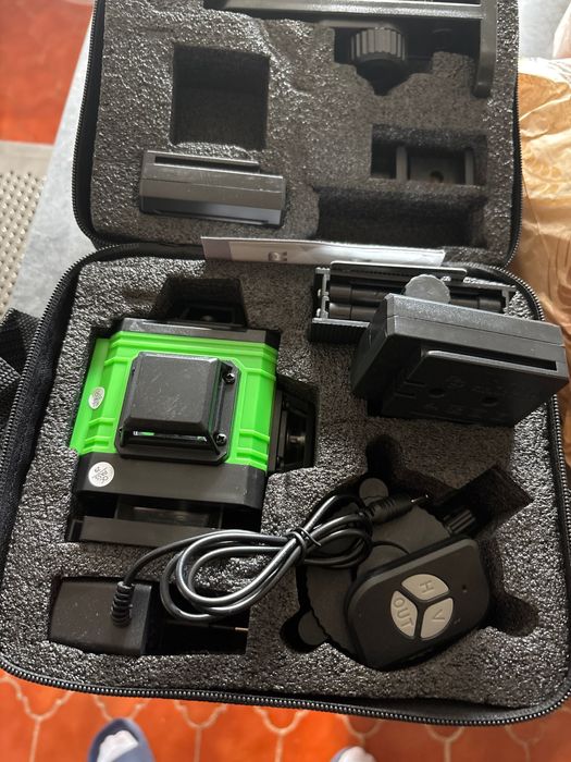 Nível Laser 360° 16 Linhas Verde - NOVO na Caixa - PROFISSIONAL