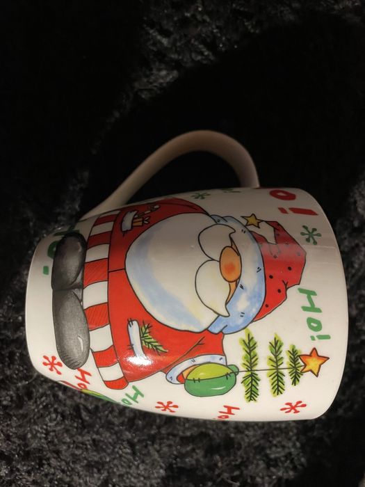 Caneca natal com caixa