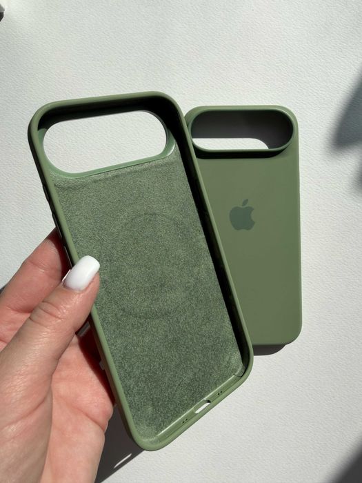 Чохол Soft Green Magsafe iPhone Air чехол айфон 17 Air софт-тач
