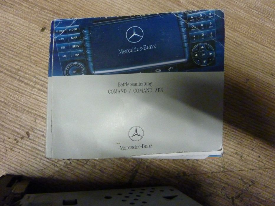 MERCEDES-BENZ W211 E KLASA nawigacja radio DVD książka