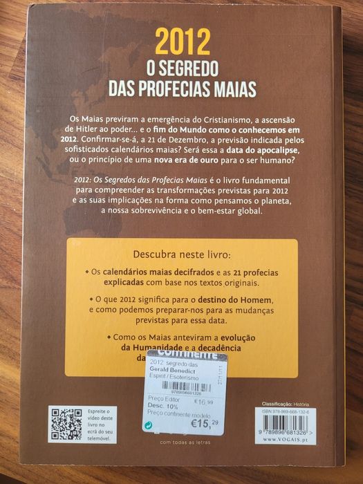 Livro - 2012 O Segredo das Profecias Maias