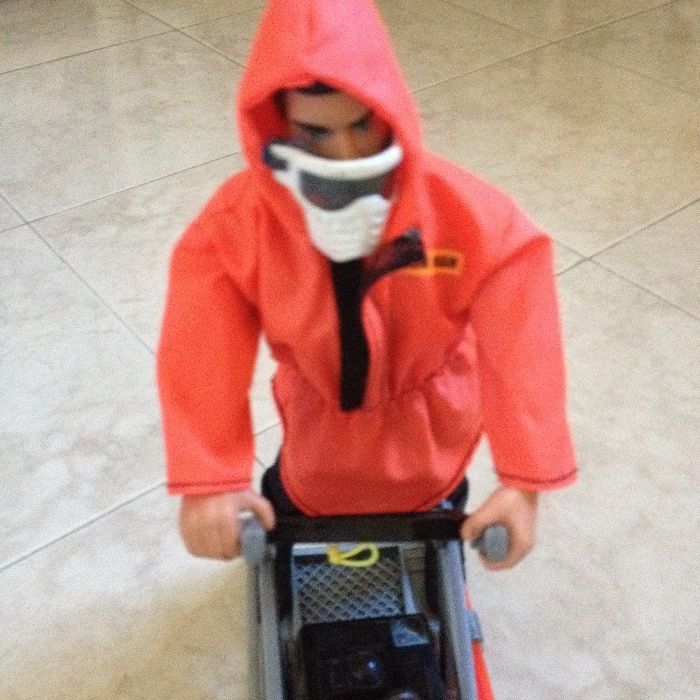 Action Man antigo, original, artic explorer, missão polar, impecável64309943058051122