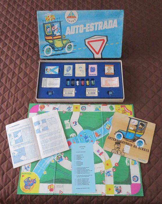 AUTO-ESTRADA (Jogo de Tabuleiro) - Majora64750875931009122