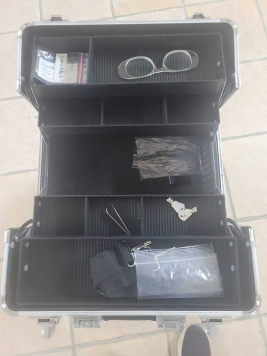 Trolley em alumínio