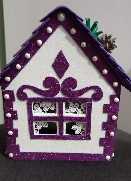 Домик-ночник хендмейд