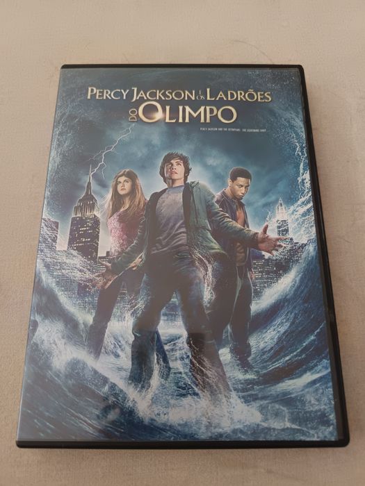 DVD percy Jackson e os ladrões do Olimpo