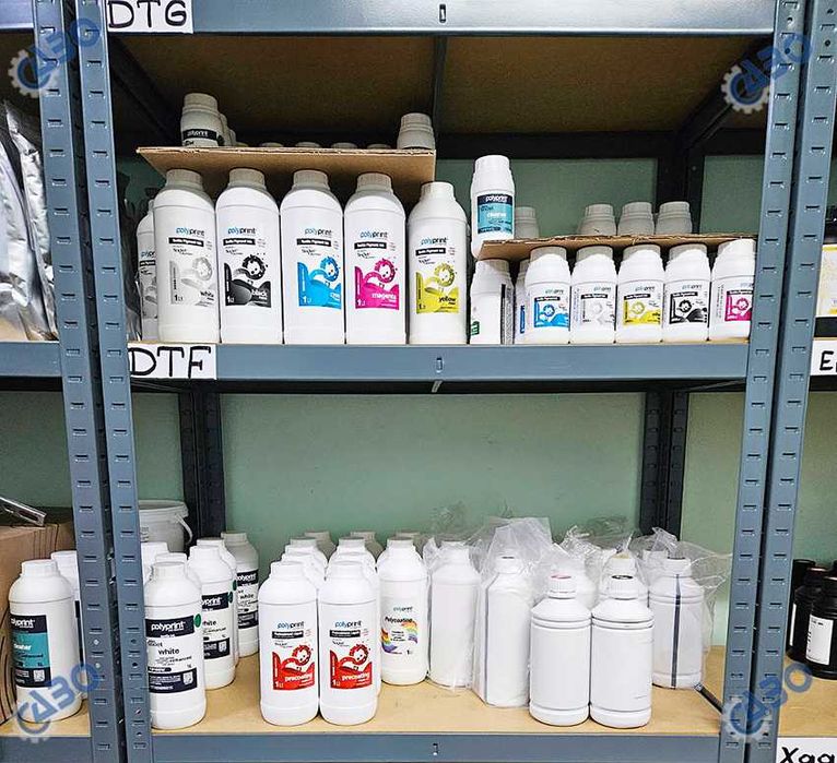 фарба Чернила Dupont для прямой печати по ткани DTG праймер Polyprint
