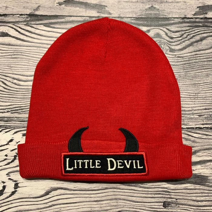 Шапка OG Reebok Rbk Wooly Little Devil Beanie Hat Vtg