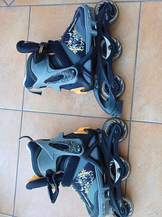 Rolki dziecięce Rollerblade (28-32) regulowane w bdb stanie