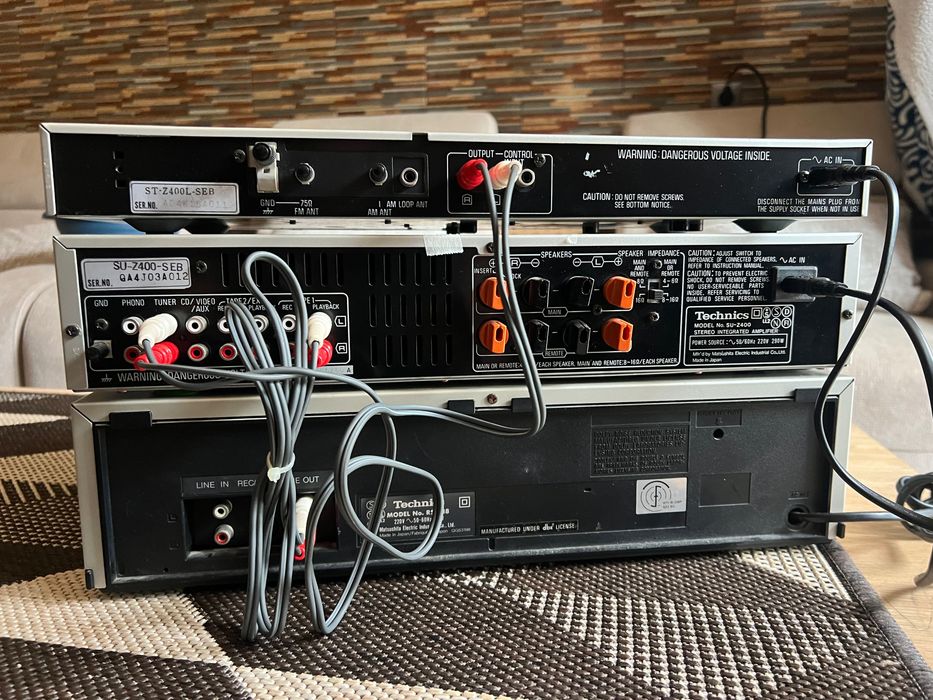 Wieża Technics ,ST-Z400L, SU-Z400, RS-B18