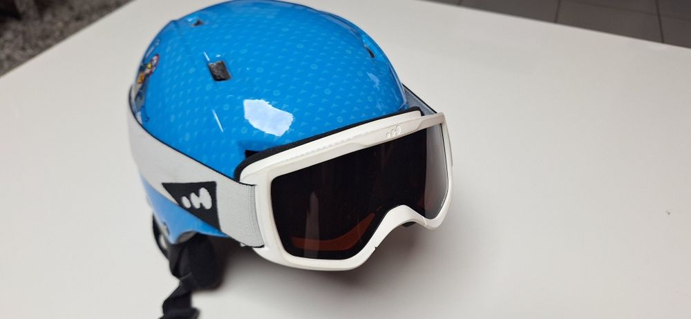 Kask narciarski ROSSIGNOL + gogle jak  NOWY