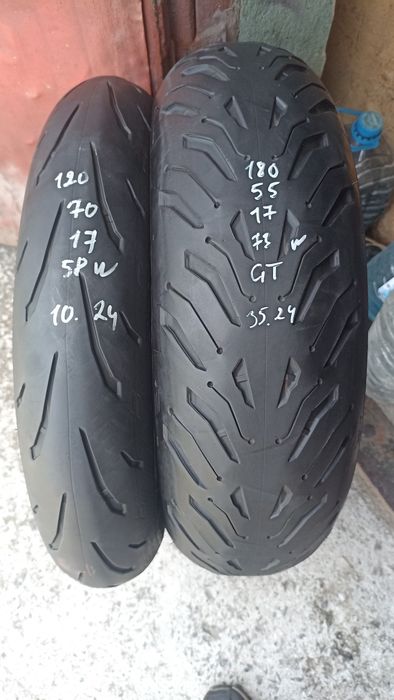 Michelin road 5 6 120 140 150 160 180 190 200 17 мотошина резина скати покришки гума склад 2024