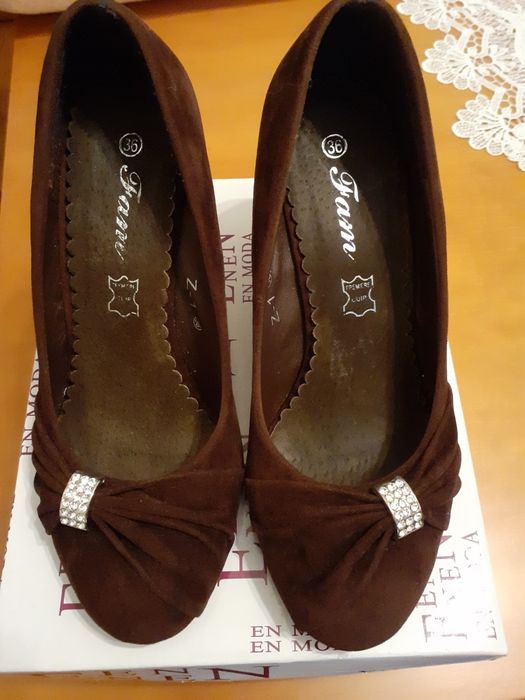 Sapatos Camurça 36 Novos