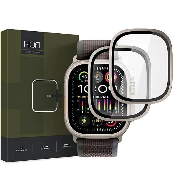Szkło Hartowane Hofi Glass Ring 2-pack Apple Watch Ultra 1 / 2 (49 Mm)