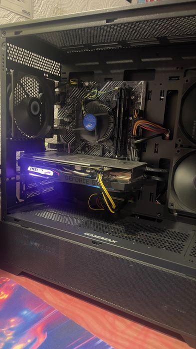 Игровой пк/PC/Компьютер!i5 10400f/ 1660 Msi ! SSD+HDD !