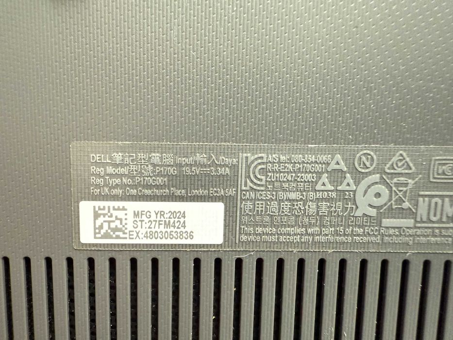 Dell Latitude 3540 (2024р.) - 15,6 FullHD IPS, i3-1315U, 8gb, 256gb ssd m2