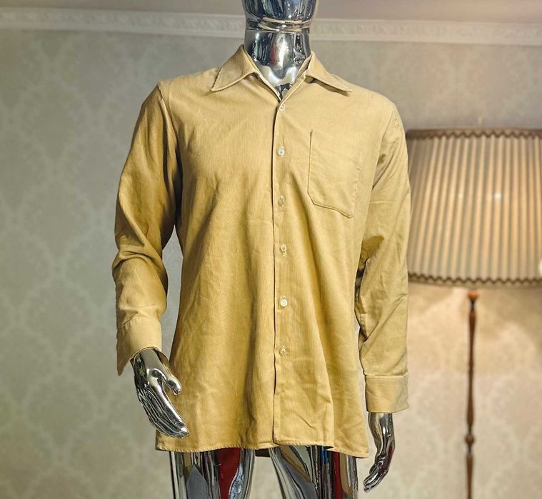 Koszula Sztruksowa Vintage 1980 rok rozmiar L