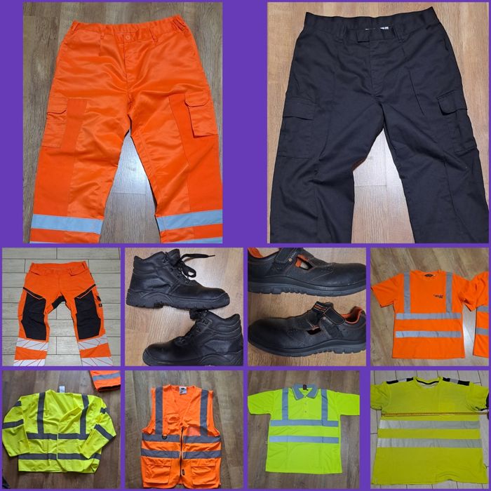 Робочі сигнальні  штани футболки жилети ,комбінезон