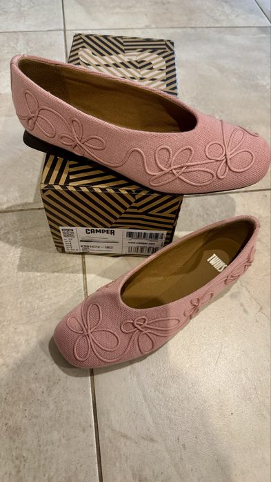 Рожеві балетки Camper Twins 37