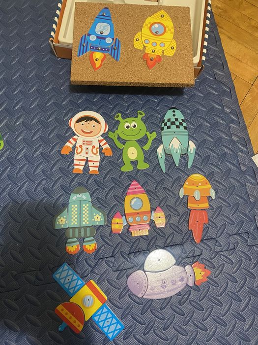 Гра на координацію з молотком, космос, Djeco