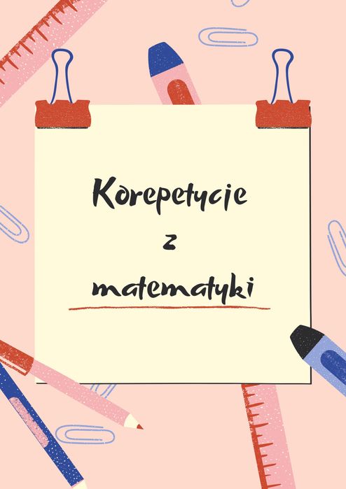 Korepetycje z matematyki online