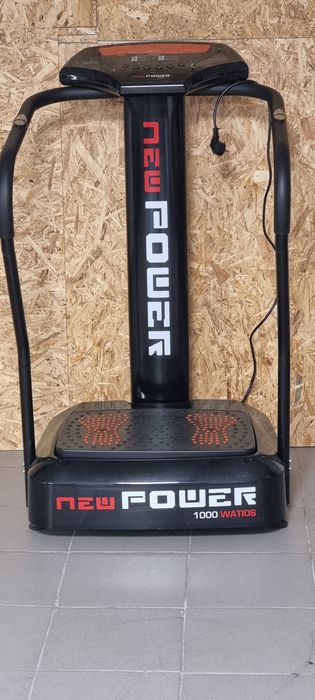 Plataforma Vibratória e Oscilante New Power 1000