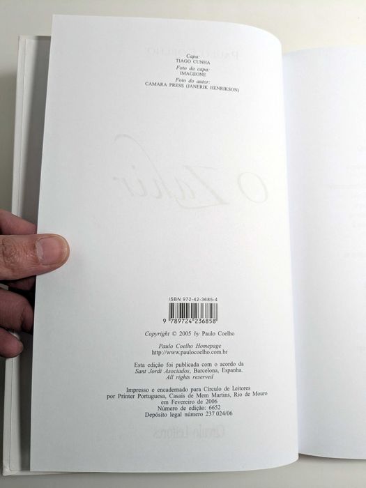 "O Zahir" (Paulo Coelho)