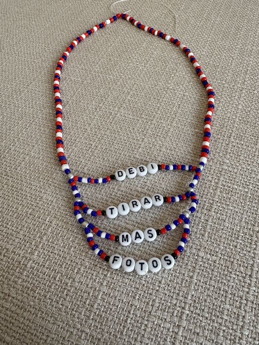 Colar BAD BUNNY - merch