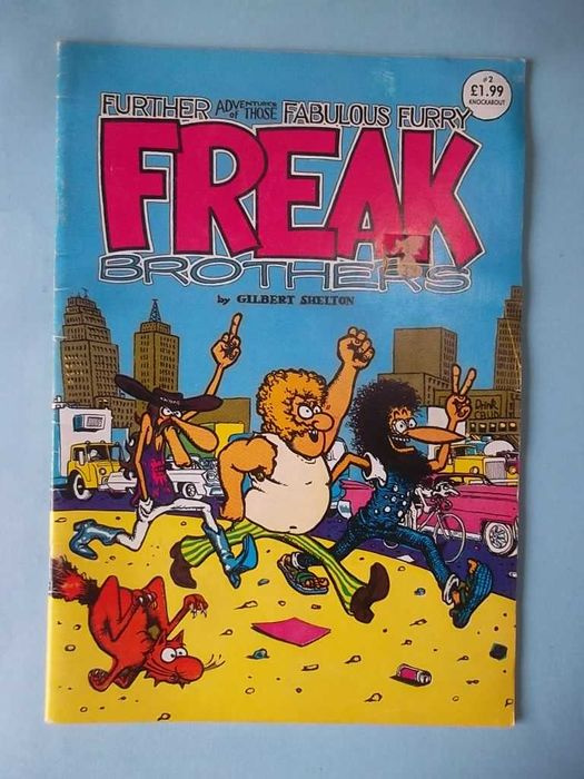 FREAK BROTHERS Gilbert Shelton 6 comics vintage
