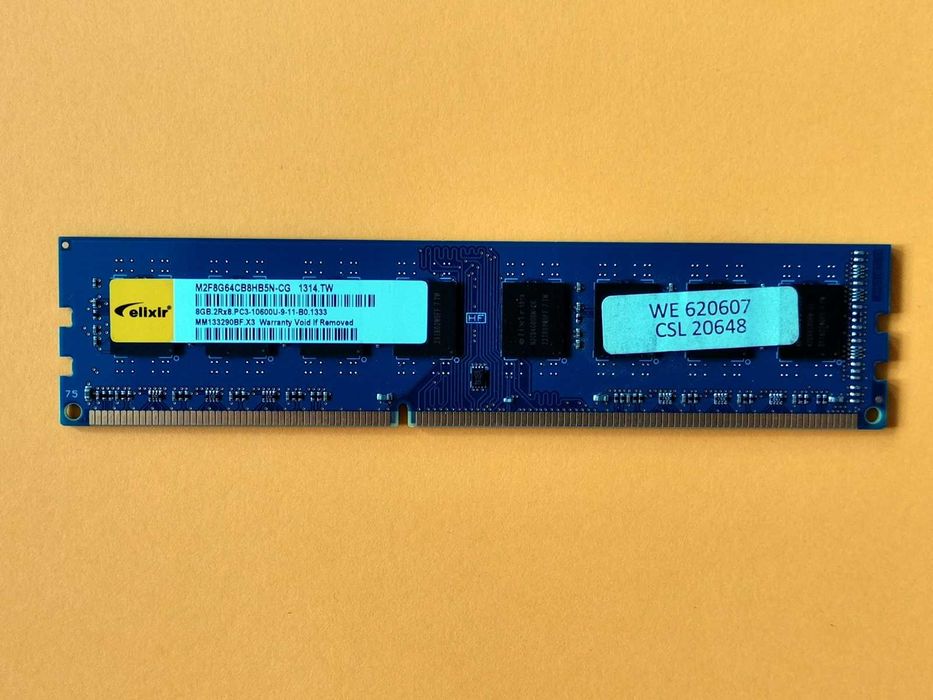 DDR3 8GB ELiXir 10600 -Komputer