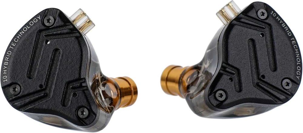 Навушники KZ ZS10 PRO X HiFi гібридні 1DD 4BA наушники