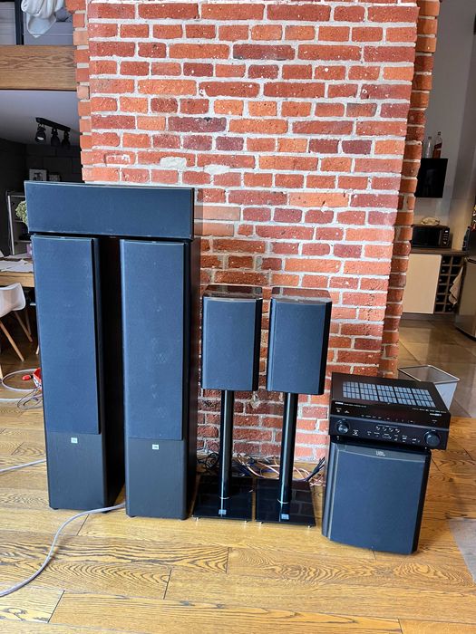 Kino Domowe 5.1 | JBL Studio 290/230/235c | Sub 260p | Yamaha RX-V779