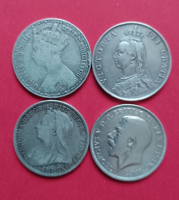 Монеты Великобритании Юбилейные.