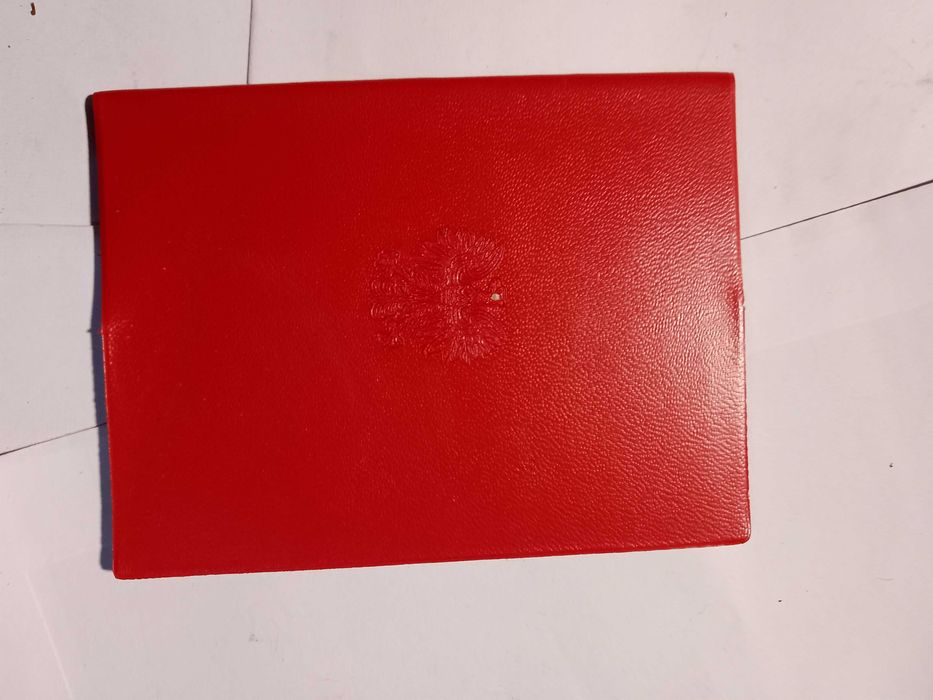 stara legitymacja prl 40 lecia medal polski ludowej