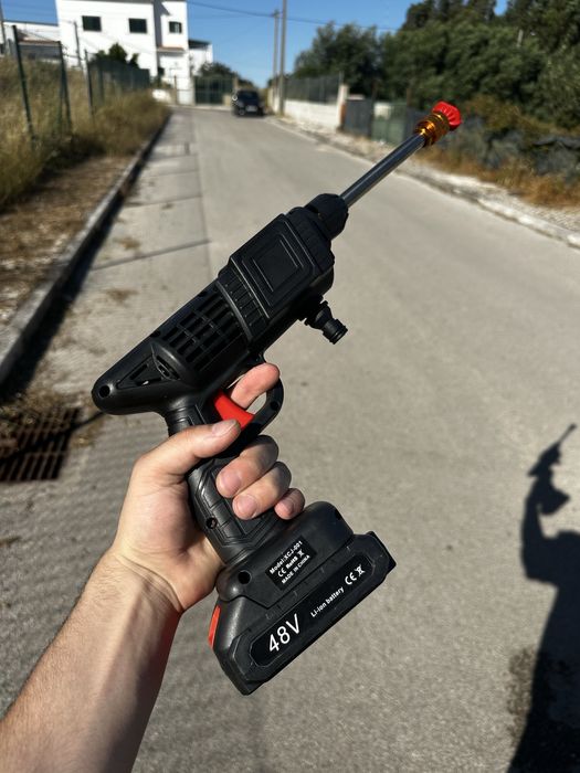 Lavadora de Alta Pressão Sem Fios 48V (Pistola de Agua para Lavar Carro)