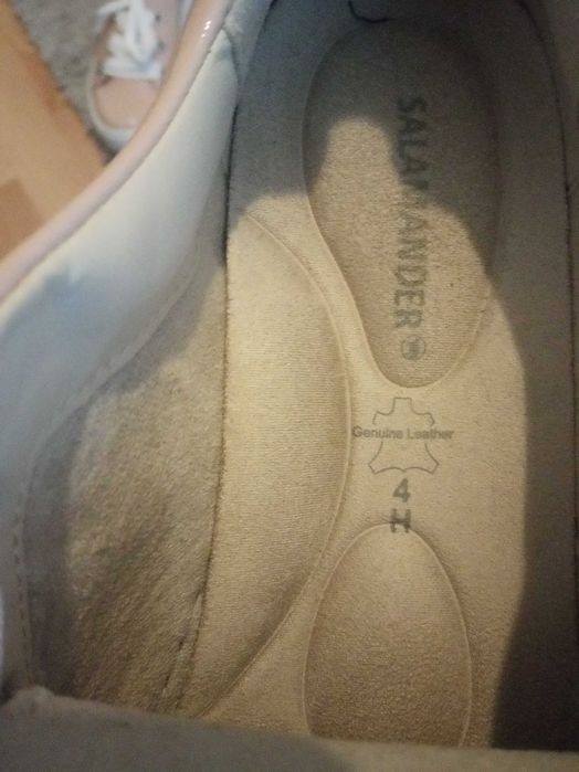 NOWE Buty Salamander skóra