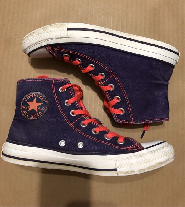 Фіолетові конверси розмір 37,5 оригінал