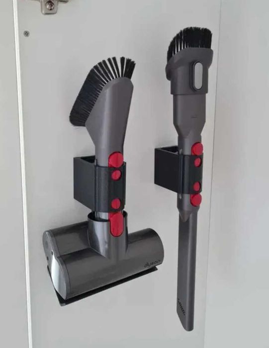 Zestaw 2 uchwytów ściennych na akcesoria Dyson V7 V8 V10 V11 V12